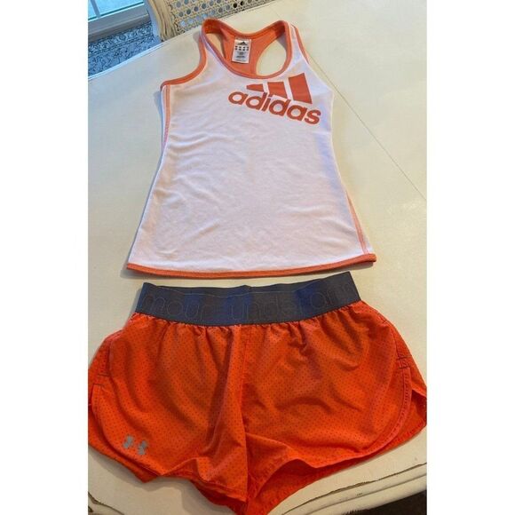 Adidas short and shirt bundle size S/M - Picture 1 of 5